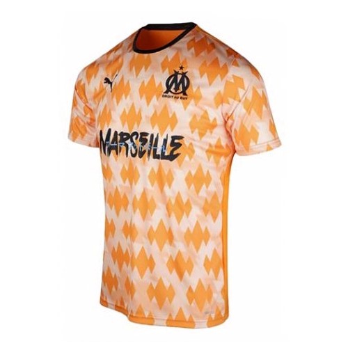 Thailandia Maglia Marseille Influence Orange White